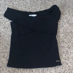 off the shoulder holliser top